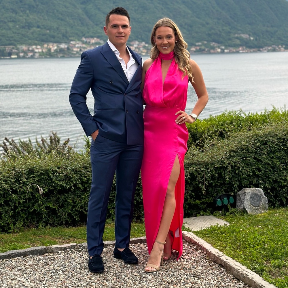 Satin Pink Gown